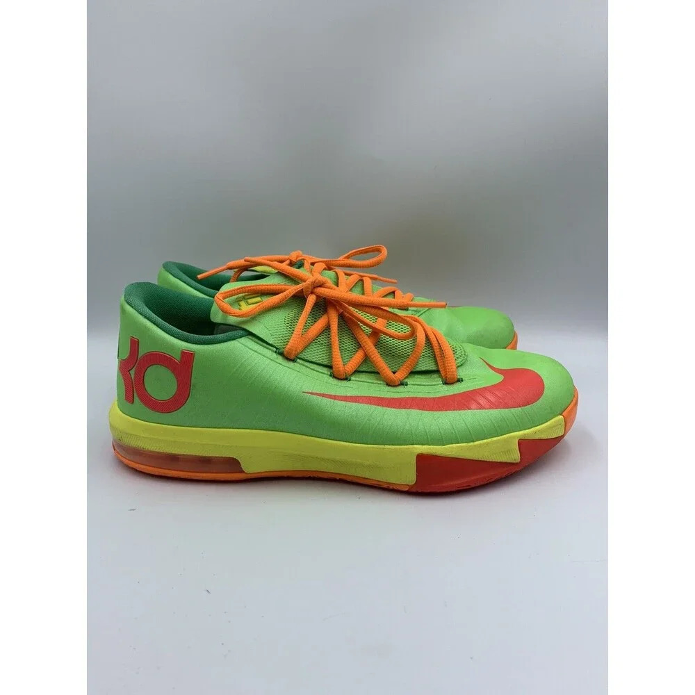 Nike 599477-300 Kevin Durant KD VI Candy Basketball Sneaker Shoes Youth US 6.5Y